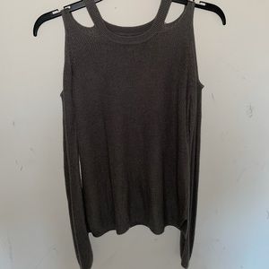 Peek a boo shoulder sweater